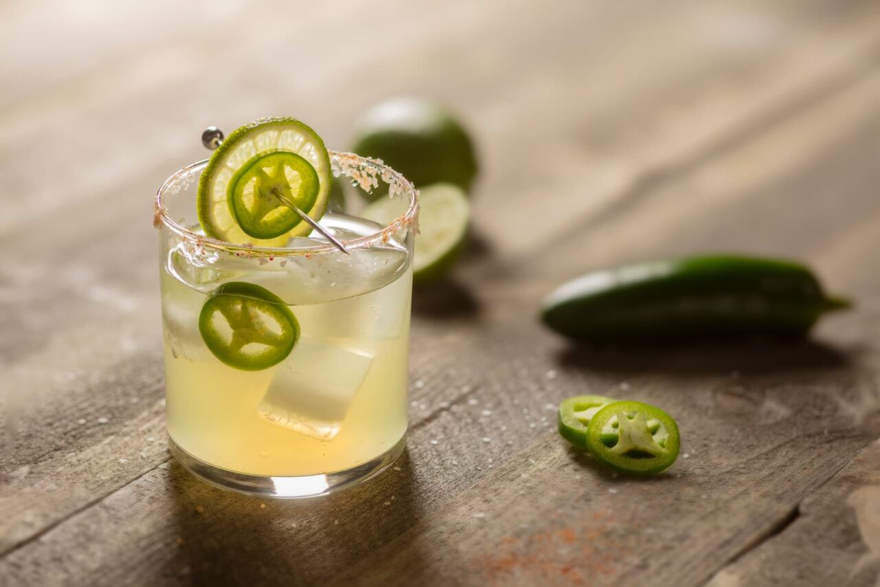 margarita on countertop